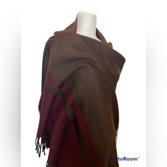 NWT GUCCI Oversided Lana Wool Wrap Stole Shawl Scarf READ - Picture 2 of 14